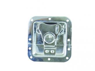 Butterfly-Schloss klein in Schale, chrom 