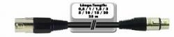 Kabel MC-15, 1,5m, schwarz,XLR m/f,symmet 
