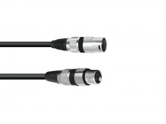 Kabel MC-250, 25m,schwarz,XLR m/f,symmetr 
