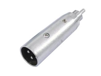 Adapter Cinchstecker/XLR-Stecker 