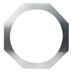 Showtec Farbfilterrahmen für Parcan 64, alu poliert 