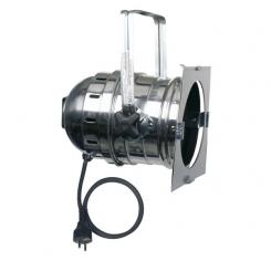 Showtec PAR-64 Short, Parsafe, alu poliert 