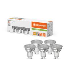 LEDVANCE LED PAR16 50 36° DIM P 4.5W 927 GU10 dimmbar (5er Pack) 