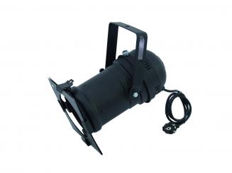 PAR-46 Spot, E-27 Sockel mit Kabel, schwarz 