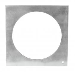 Filterrahmen PAR-56 Spot 4-eckig silber 