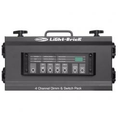 Showtec Lightbrick, 4. Kan. DMX Dimmer, Switchpack 