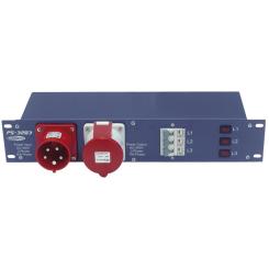 Showtec PS-3203 Stromverteiler CEE 32A Rackmontage 