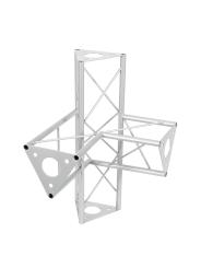 DECO-TRUSS Ecke 4-Weg r+h SAC 44 silber 