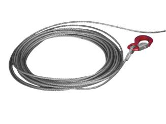 Alutruss Tower Zugseil mit Haken 