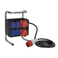 Showtec Stromverteiler Powersplit 3 CEE 16A (IP44) 