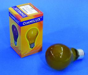 OMNILUX A19 Glühlampe 230V/25W E-27 gelb 