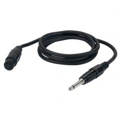 DAP FL02 - unbal. XLR/F 3 p. > Jack mono 1,5m 