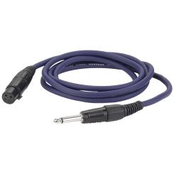 DAP Lautsprecherkabel FS02 - Jack mono > XLR/F 3 p. 6m 