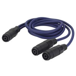Y-Kabel 1x Speaker (F) 2p -> 2x Speaker (F) 2p 1,5m 