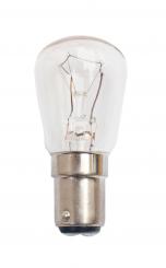 Birnenformlampe 28x63 24V-28V 10W Ba15d klar (EEK: E) 