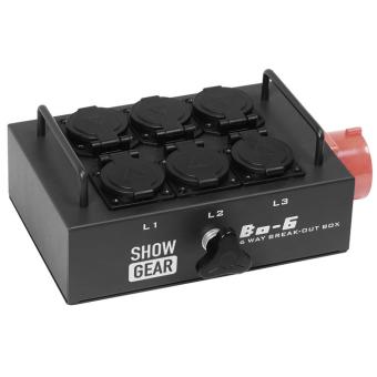 Showtec BO-6-PW Stromverteiler 