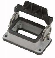 ILME 6 Pole Chassis Open Bottom, Clips, Grey 