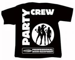 Showtec T-Shirt Partycrew XL (100% Baumwolle) 