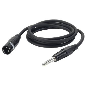 DAP FL04 - bal. XLR/M 3 p. > Jack stereo 3m 