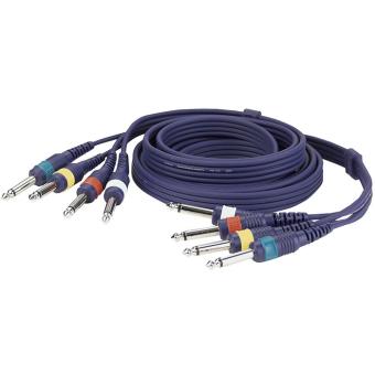 DAP FL20 - 4 mono Jack > 4 mono Jack 1,5m 