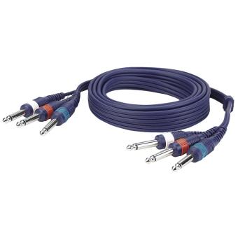 DAP FL21 - 3 mono Jack > 3 mono Jack 1,5m 