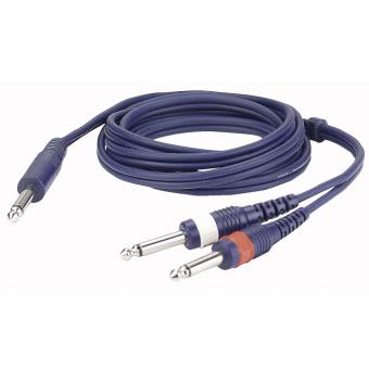 DAP FL32 - mono Jack > 2 mono Jack L/R 1,5m 