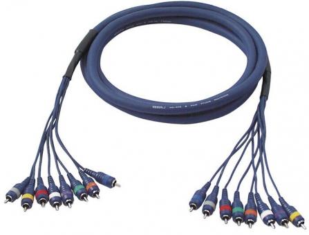 DAP Snake-Kabel FL65 - 8 RCA/M > 8 RCA/M 3m 
