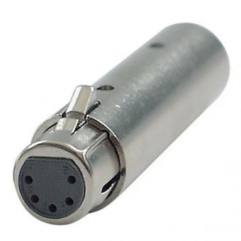 Showtec DMX Adapter 3p. XLR (M) > 5p. XLR (F) 