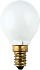 Tropfenlampe G45x70 230V 25W E-14 matt (RC) (EEK: E) 