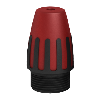 Seetronic Endkappe für XLR Verbinder - rot 