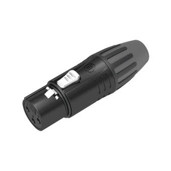 Seetronic XLR Verbinder 3-polig female, schwarz 