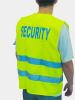 Warnweste gelb, SECURITY (100% Polyester) 